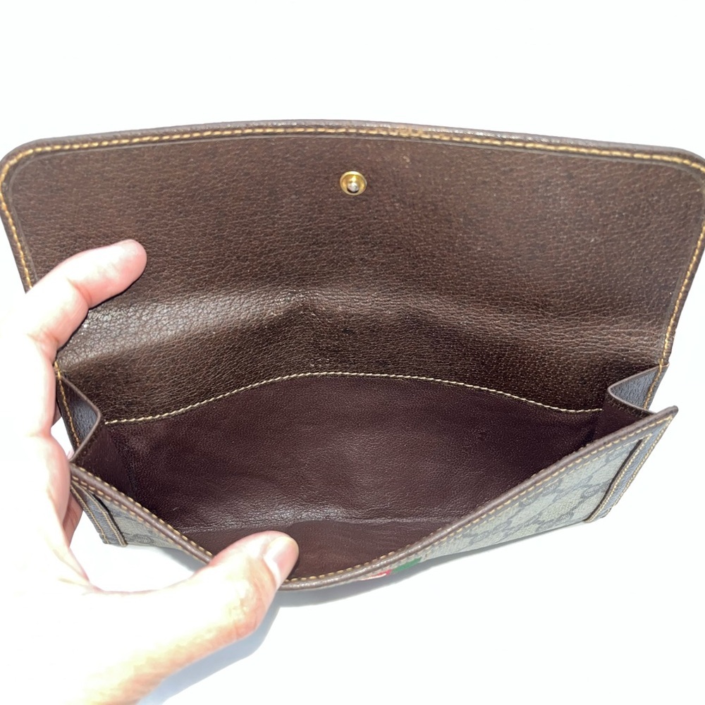 🍓GUCCI PVC Long Wallet - Picture 6 of 9